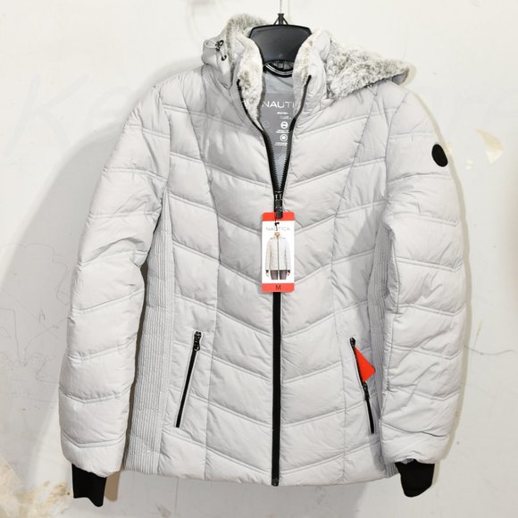 Nautica Ladies' Stretch Puffer‎ Jacket - Picture 1 of 7